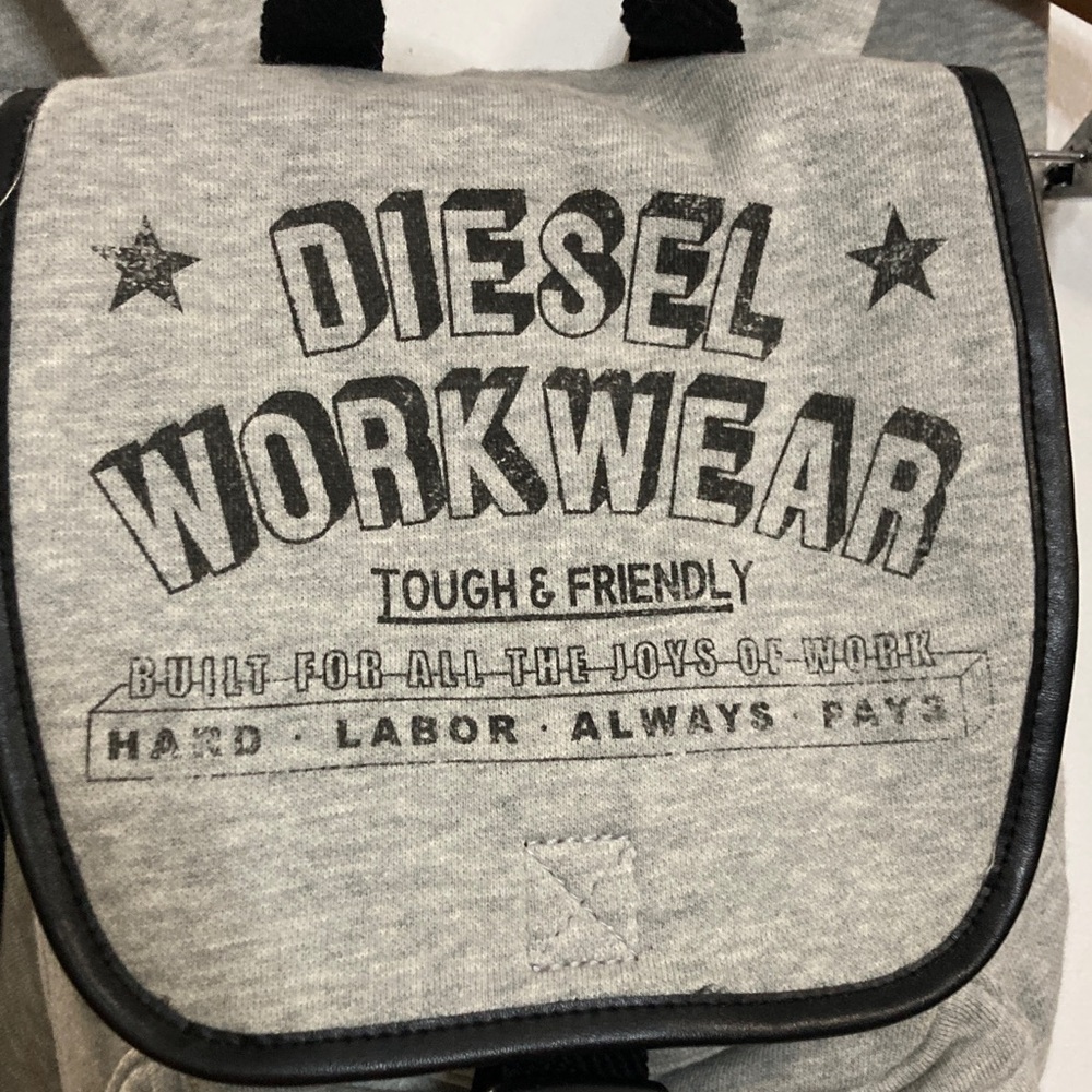 Diesel Gray Backpack - Picture 2 of 9